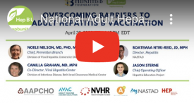Overcoming Barriers to Adult Hepatitis B Vaccination